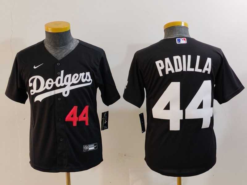 Youth Los Angeles Dodgers #44 Vicente Padilla Number Black Cool Base Stitched Jersey,We sell and wholesale Youth Los Angeles Dodgers #44 Vicente Padilla Number Black Cool Base Stitched Jersey on line form chian!